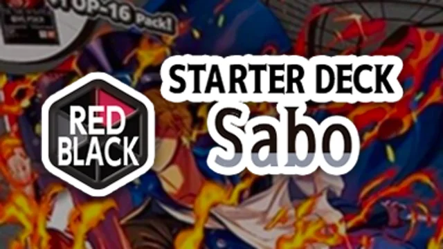 ST-35: Starter Deck 35 RED/BLACK Sabo